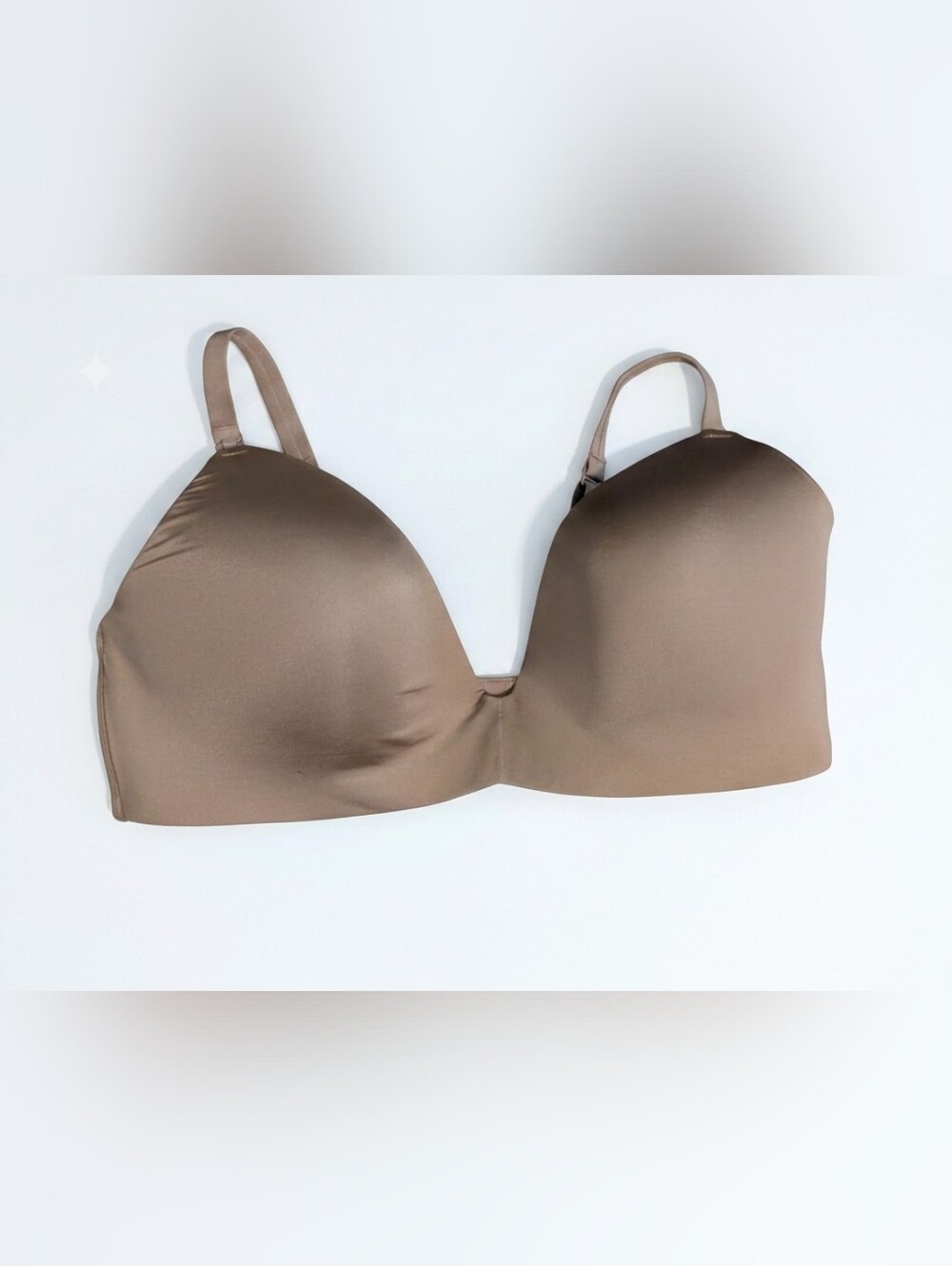 SKIMS Wireless Form Maternity Nursing Bra NWT 38DD Sienna Neutral T-Shirt Demi